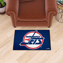 Retro NHL Winnipeg Jets Starter Mat Accent Rug - 19in. x 30in.