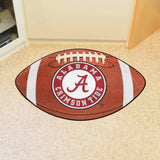 Alabama Crimson Tide Football Rug - 20.5in. x 32.5in.