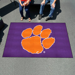 Clemson Tigers Ulti-Mat Rug, Purple - 5ft. x 8ft.