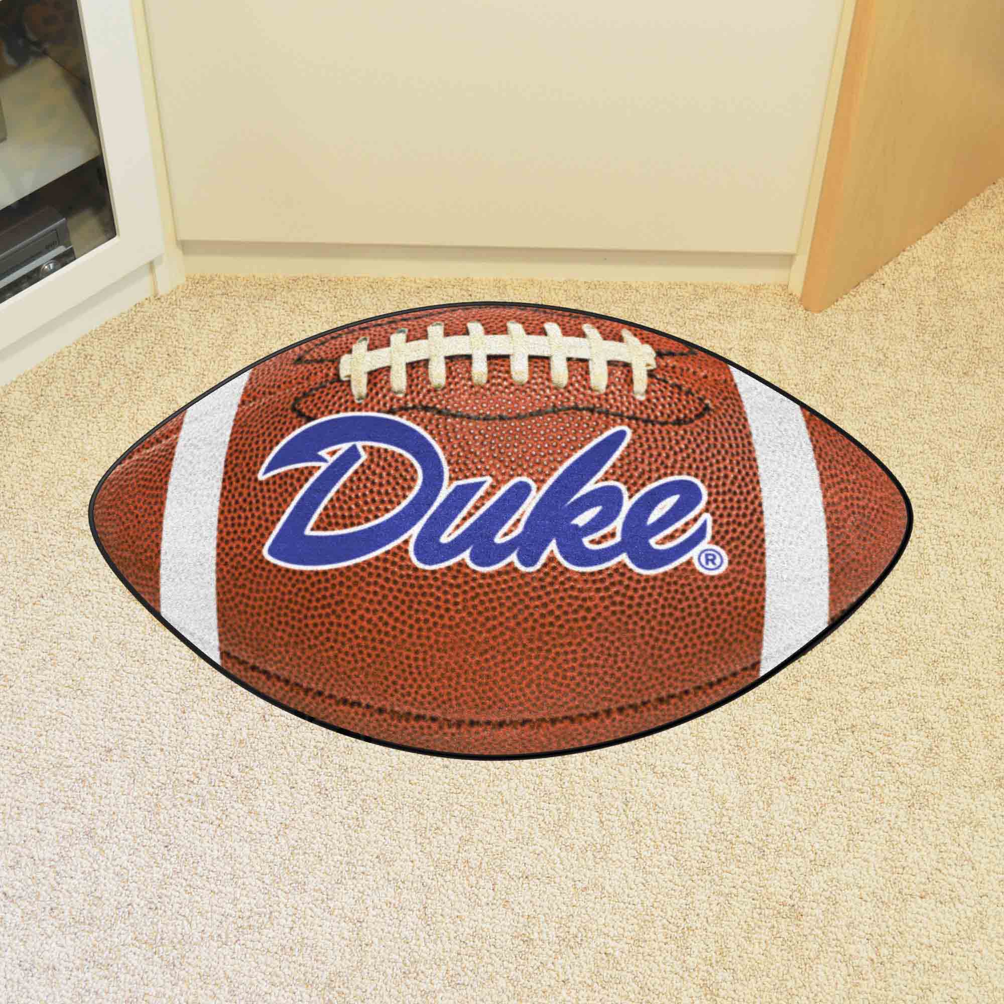 Duke Blue Devils Football Rug - 20.5in. x 32.5in.