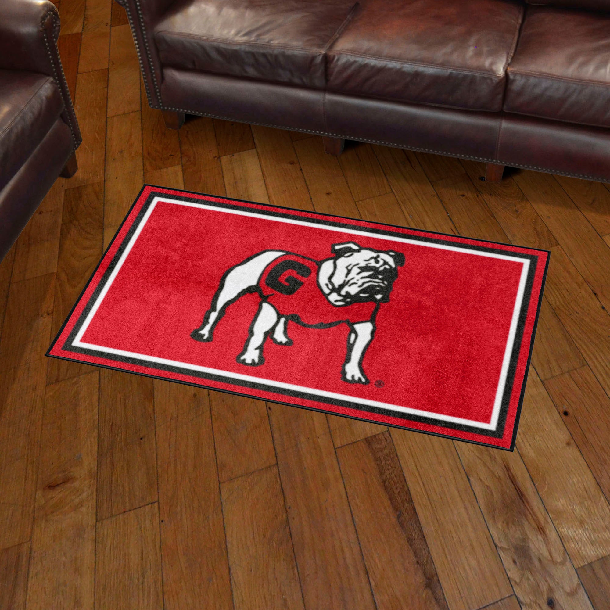 Georgia Bulldogs 3ft. x 5ft. Plush Area Rug