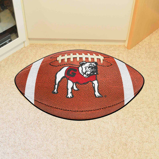 Georgia Bulldogs Football Rug - 20.5in. x 32.5in.