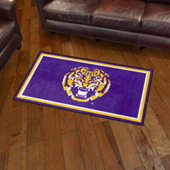 LSU Tigers 3ft. x 5ft. Plush Area Rug