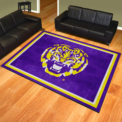 LSU Tigers 8ft. x 10 ft. Plush Area Rug