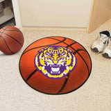 LSU Tigers Basketball Rug - 27in. Diameter