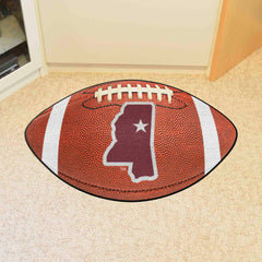 Mississippi State Bulldogs Football Rug - 20.5in. x 32.5in. - Mississippi State