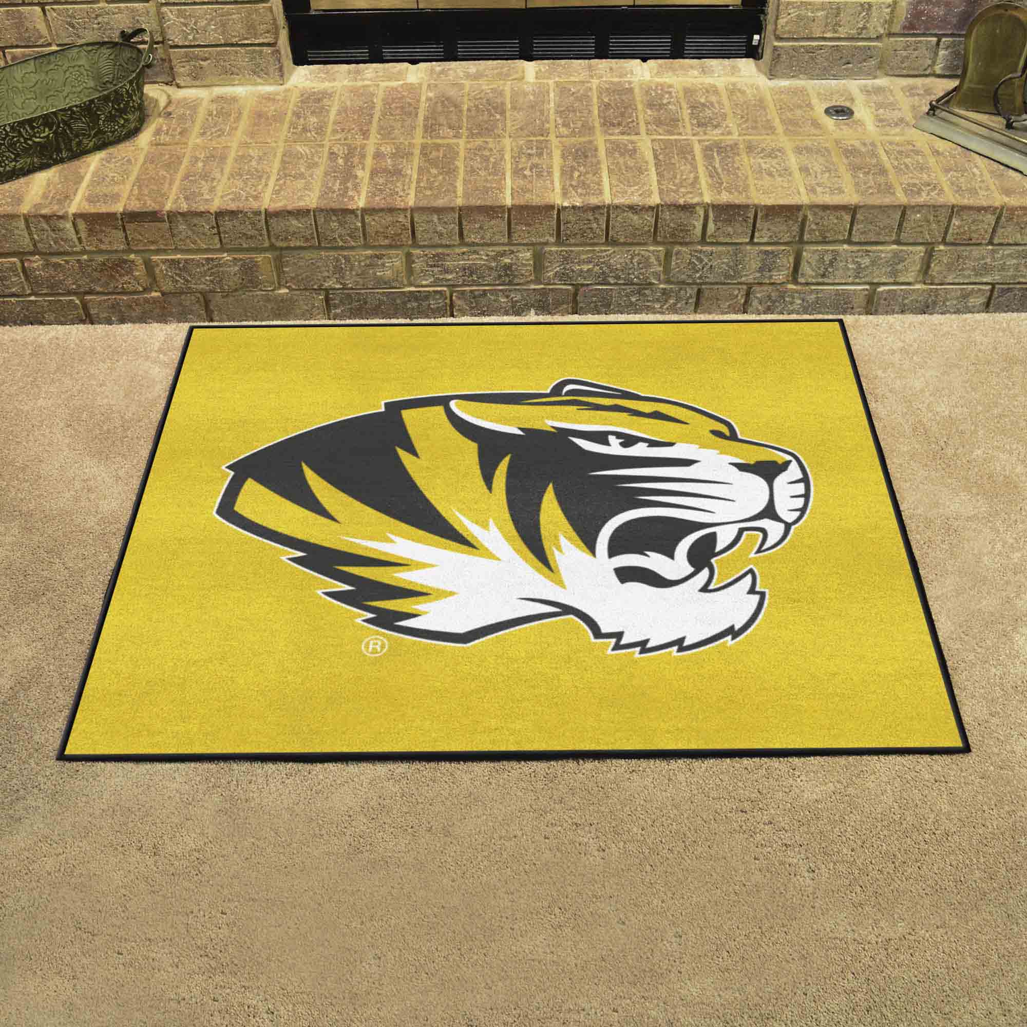 Missouri Tigers All-Star Rug, Yellow - 34 in. x 42.5 in.