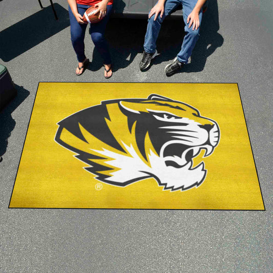 Missouri Tigers Ulti-Mat Rug, Yellow - 5ft. x 8ft.