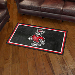 NC State Wolfpack 3ft. x 5ft. Plush Area Rug - NC State