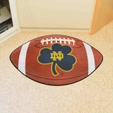 Notre Dame Fighting Irish Football Rug - 20.5in. x 32.5in.