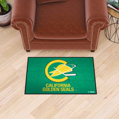 NHLRETRO California Golden Seals Starter Mat Accent Rug - 19in. x 30in. - California Golden Seals