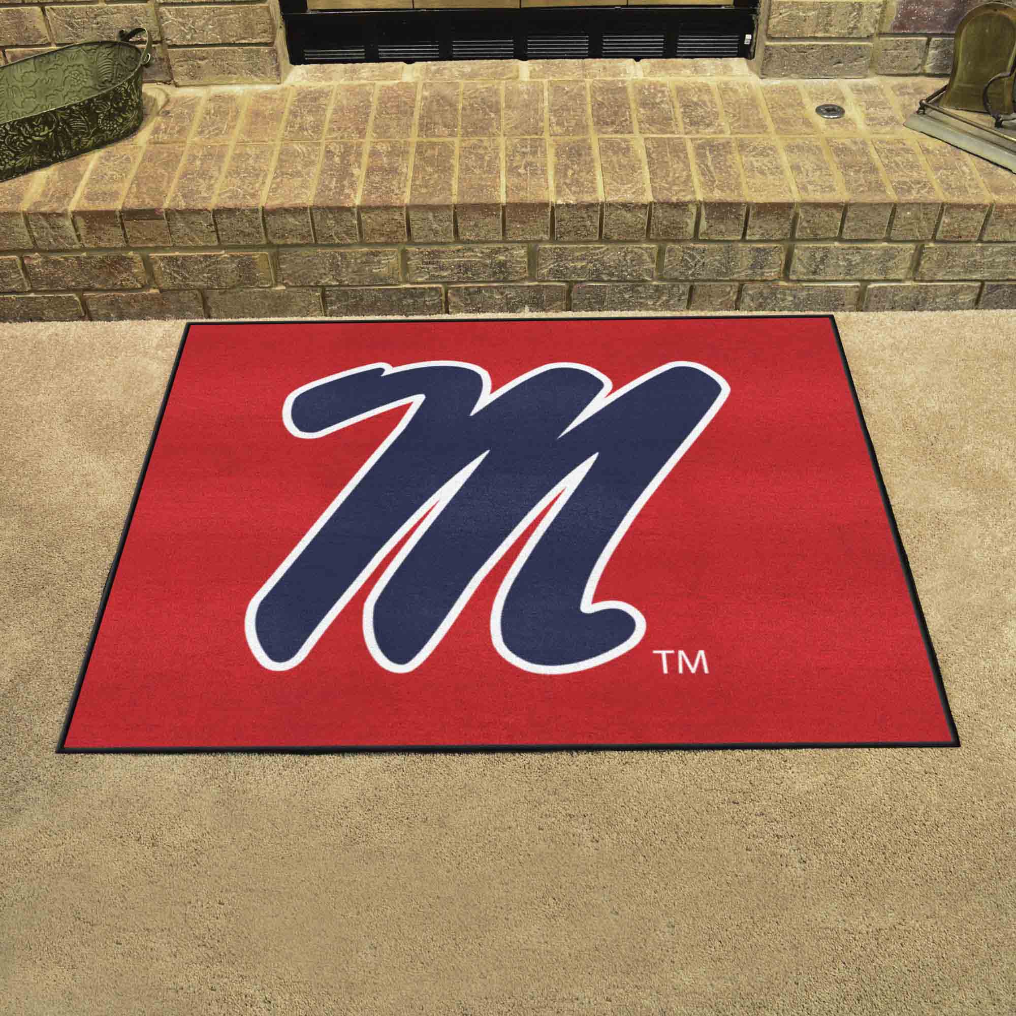 Ole Miss Rebels All-Star Rug - 34 in. x 42.5 in. - Ole Miss