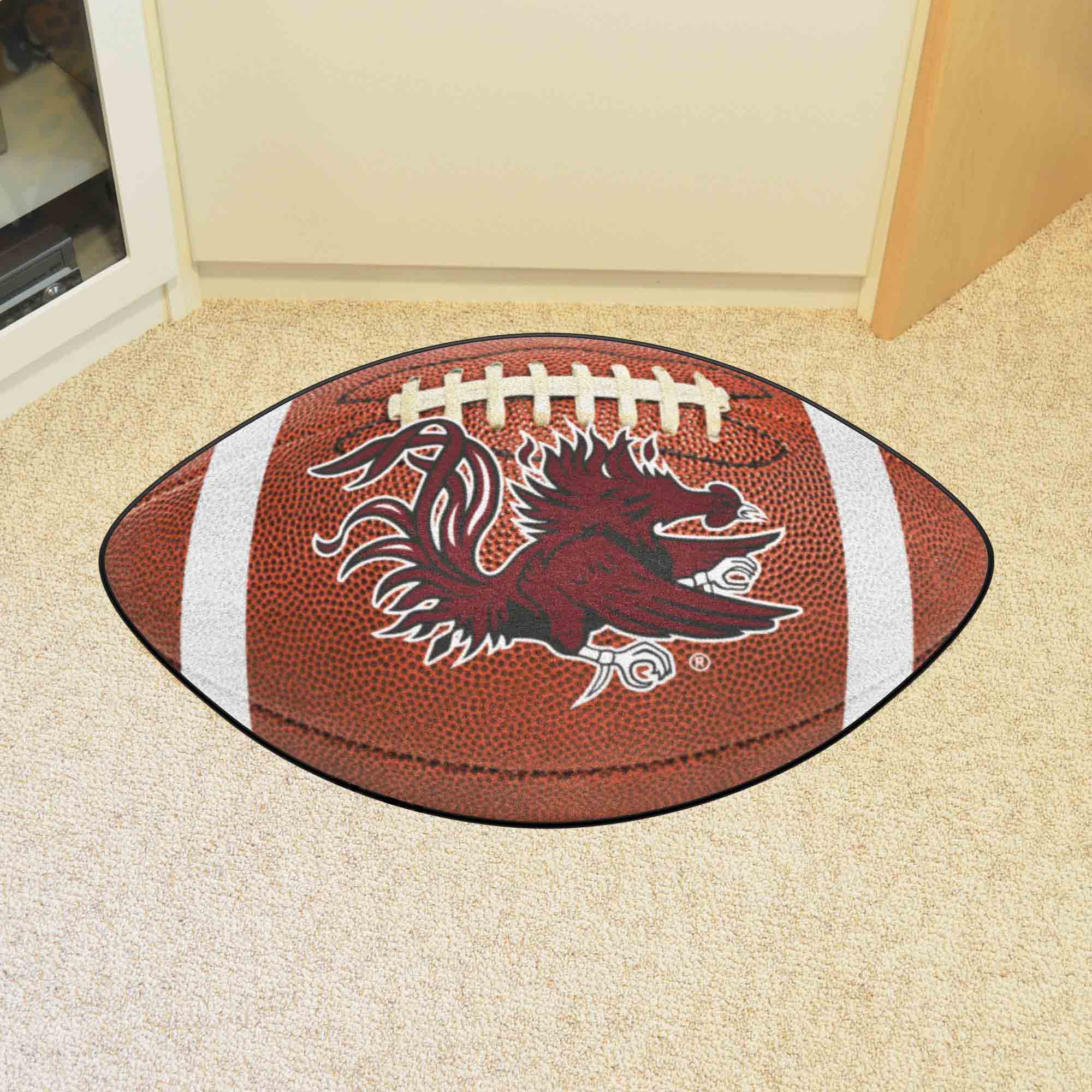 South Carolina Gamecocks Football Rug - 20.5in. x 32.5in.