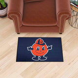 Syracuse Orange Starter Mat Accent Rug, Otto Mascot Logo - 19in. x 30in.