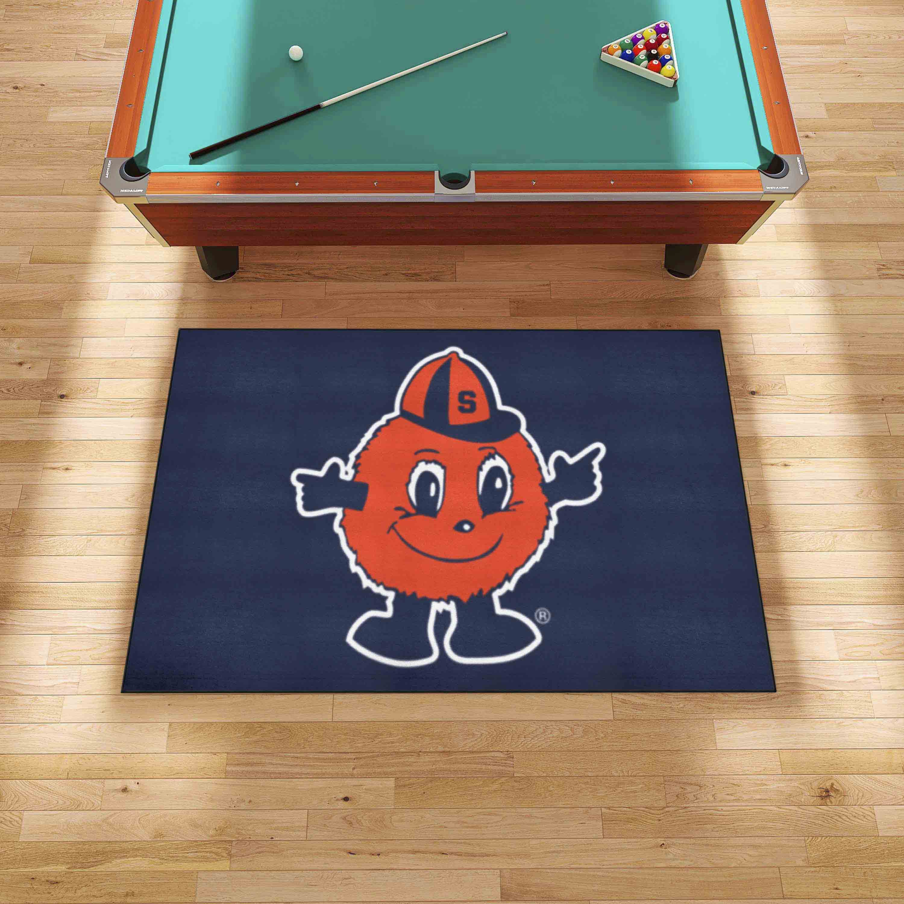 Syracuse Orange Ulti-Mat Rug, Otto Mascot Logo - 5ft. x 8ft.