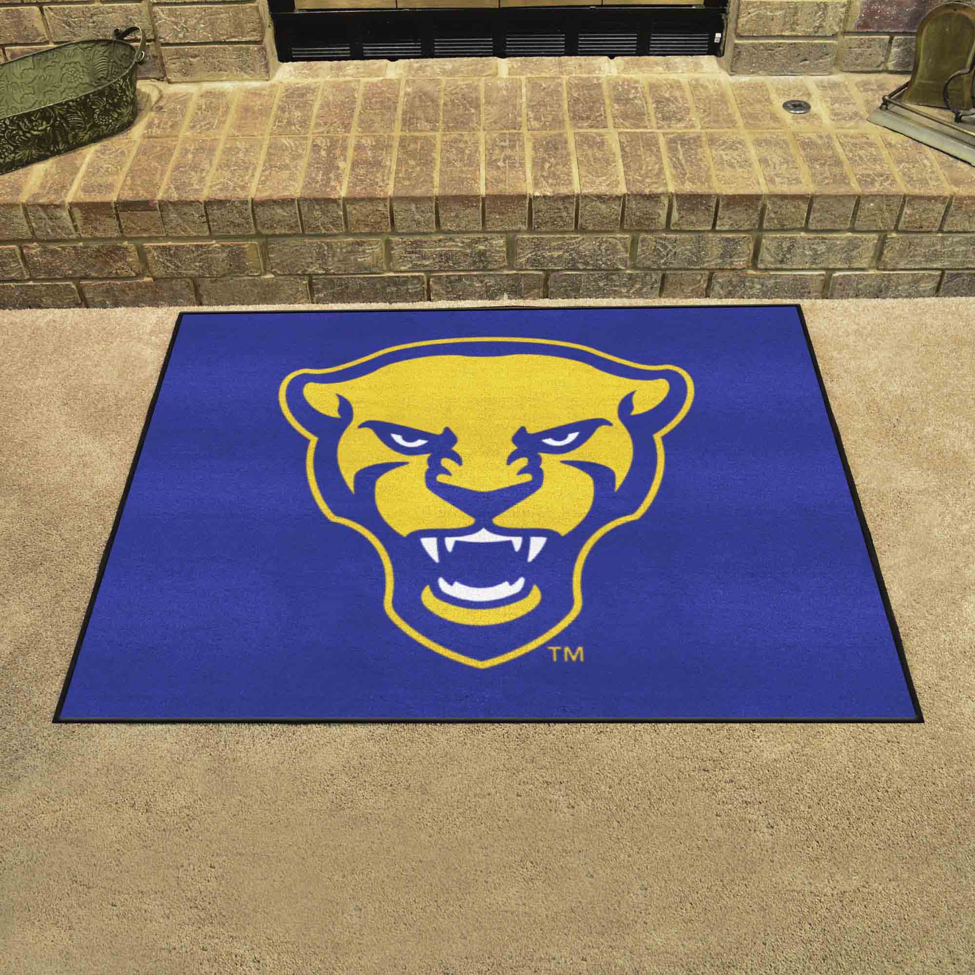 Pitt Panthers All-Star Rug, Panther Logo - 34 in. x 42.5 in.