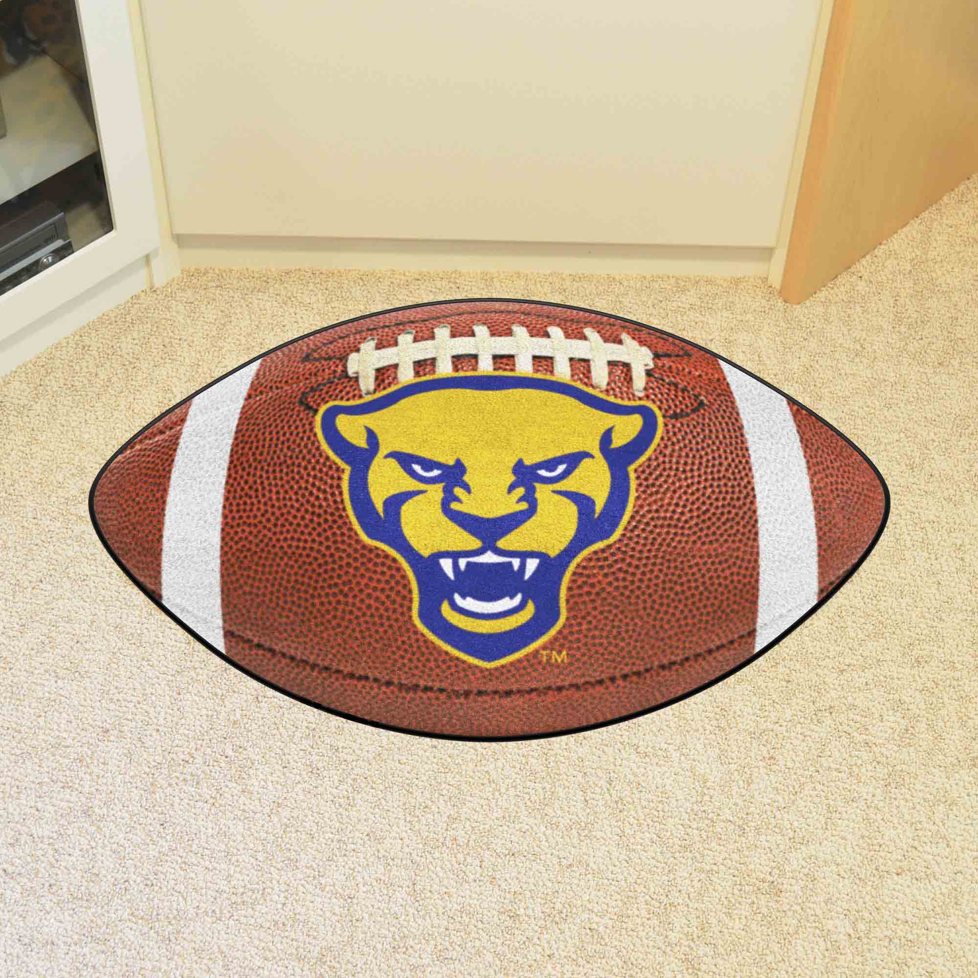 Pitt Panthers Football Rug - 20.5in. x 32.5in.