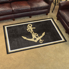 Vanderbilt Commodores 4ft. x 6ft. Plush Area Rug, Anchor Logo