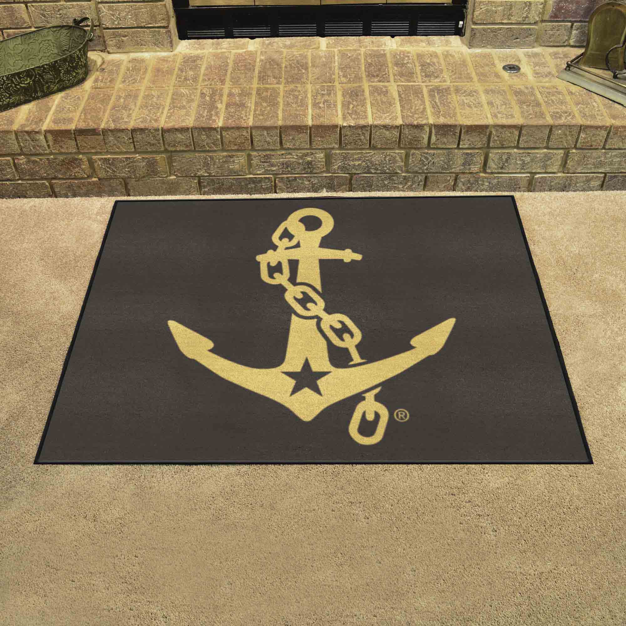 Vanderbilt Commodores All-Star Rug, Anchor Logo - 34 in. x 42.5 in.