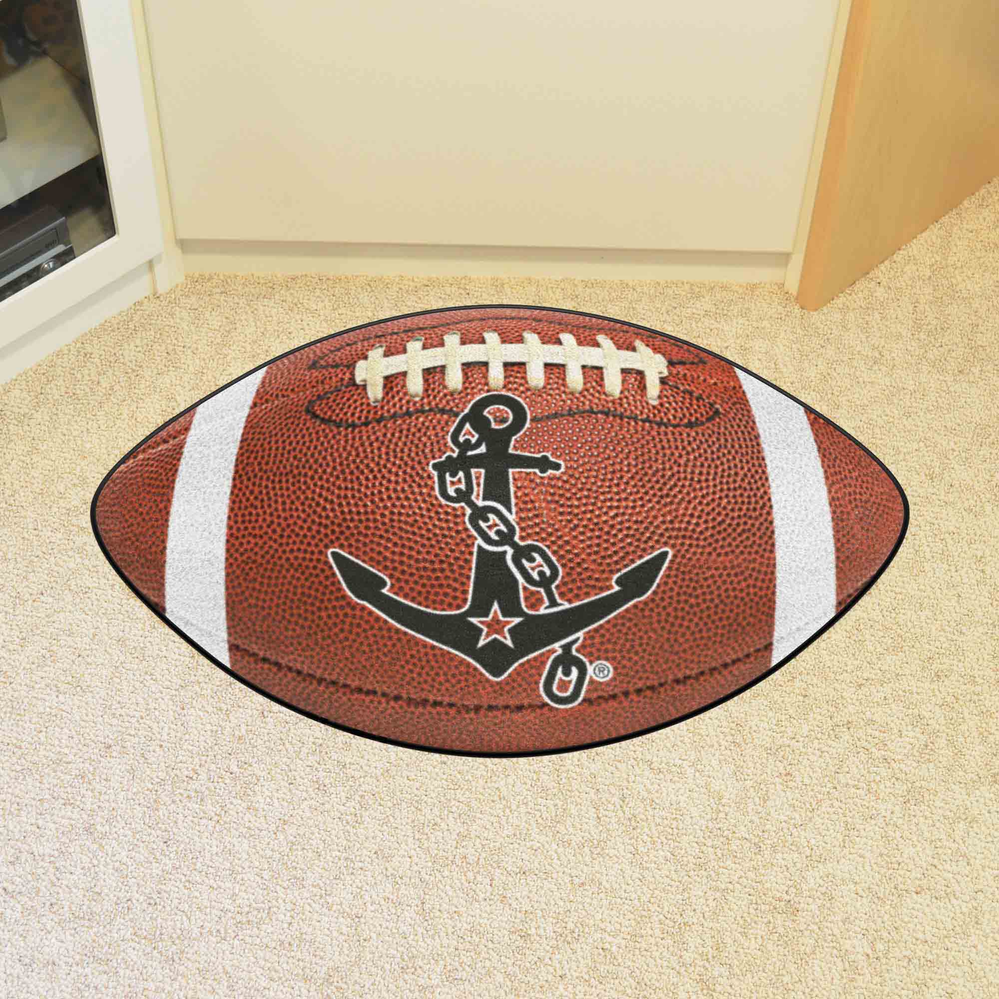 Vanderbilt Commodores Football Rug, Anchor Logo - 20.5in. x 32.5in.