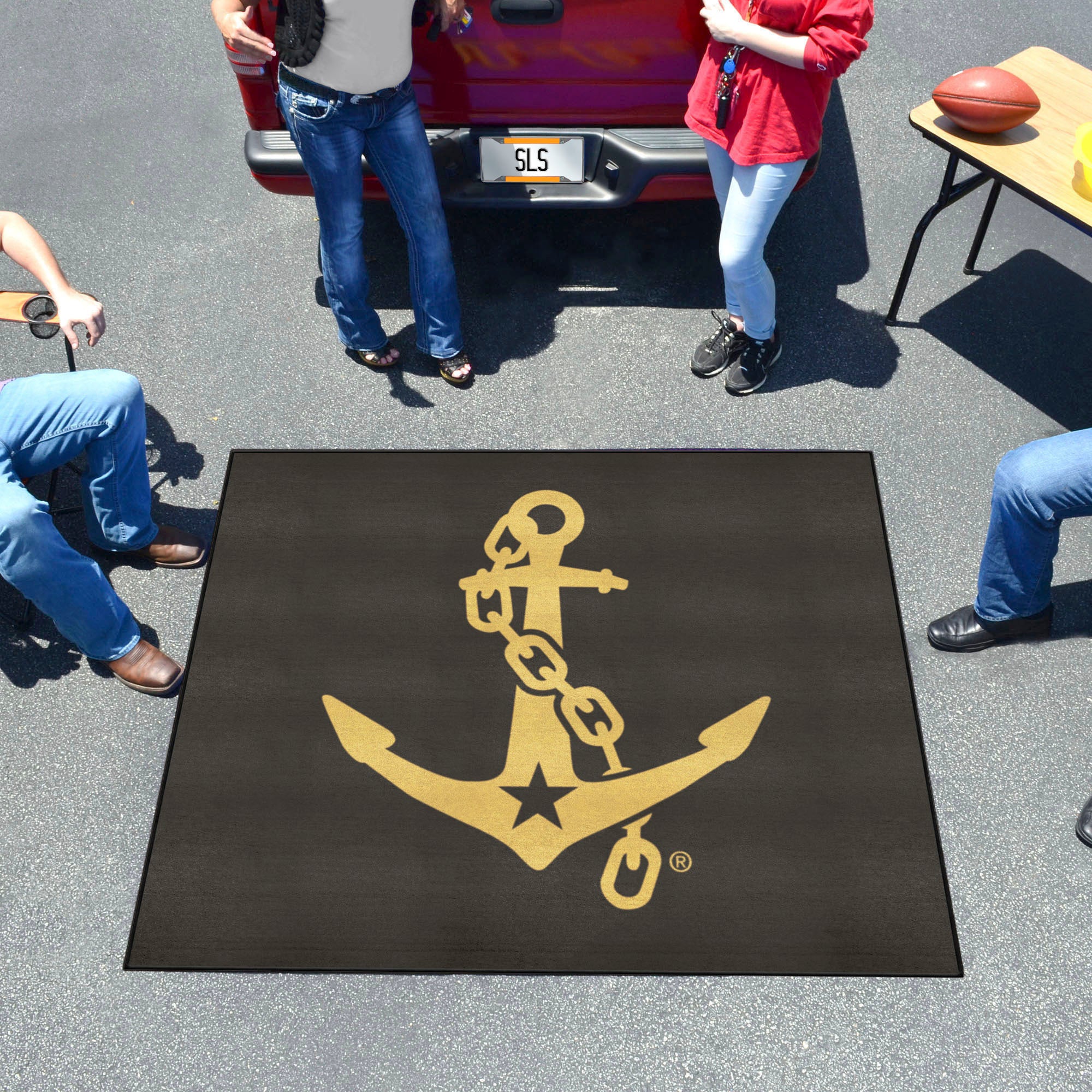 Vanderbilt Commodores Tailgater Rug, Anchor Logo - 5ft. x 6ft.