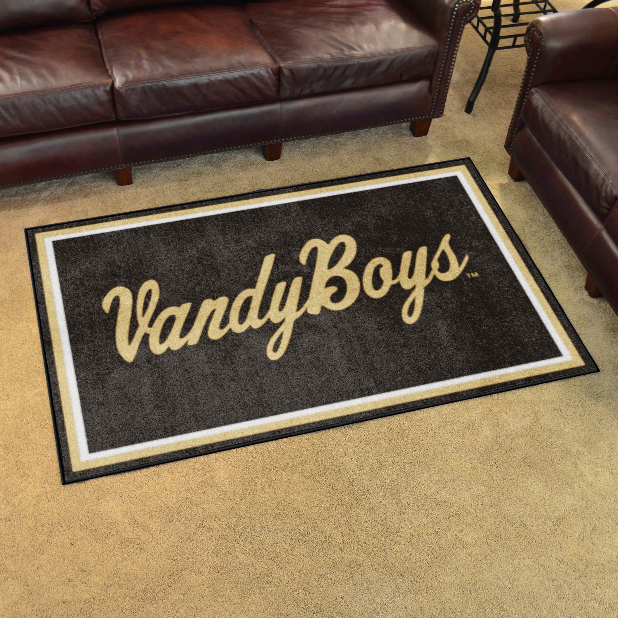 Vanderbilt Commodores 4ft. x 6ft. Plush Area Rug, Vandy Boys