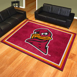 Virginia Tech Hokies 8ft. x 10 ft. Plush Area Rug, Hokie Bird Logo