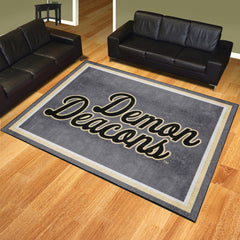 Wake Forest Demon Deacons 8ft. x 10 ft. Plush Area Rug, Script Wordmark