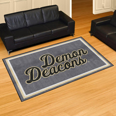 Wake Forest Demon Deacons 5ft. x 8 ft. Plush Area Rug, Script Wordmark