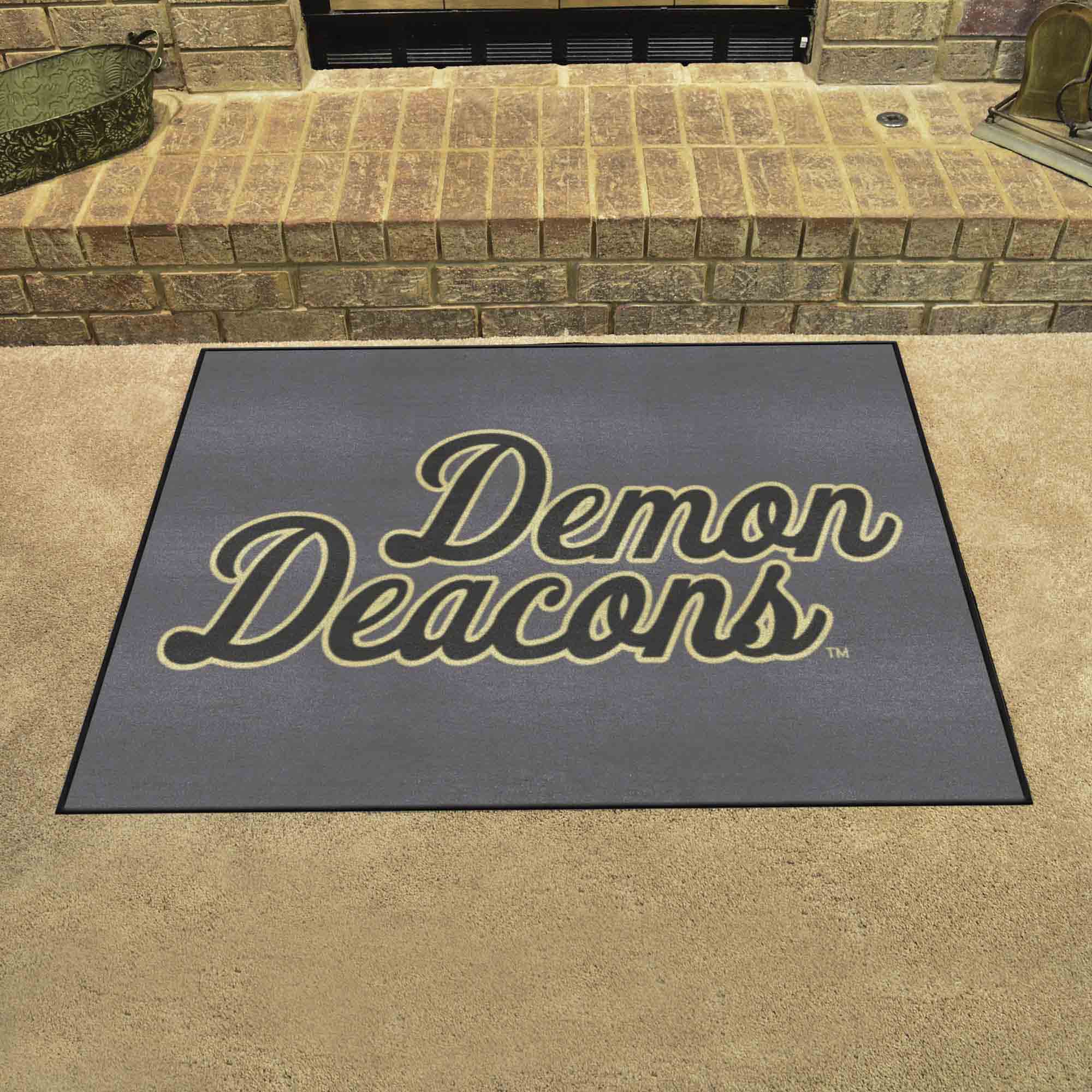 Wake Forest Demon Deacons All-Star Rug, Script Wordmark - 34 in. x 42.5 in.