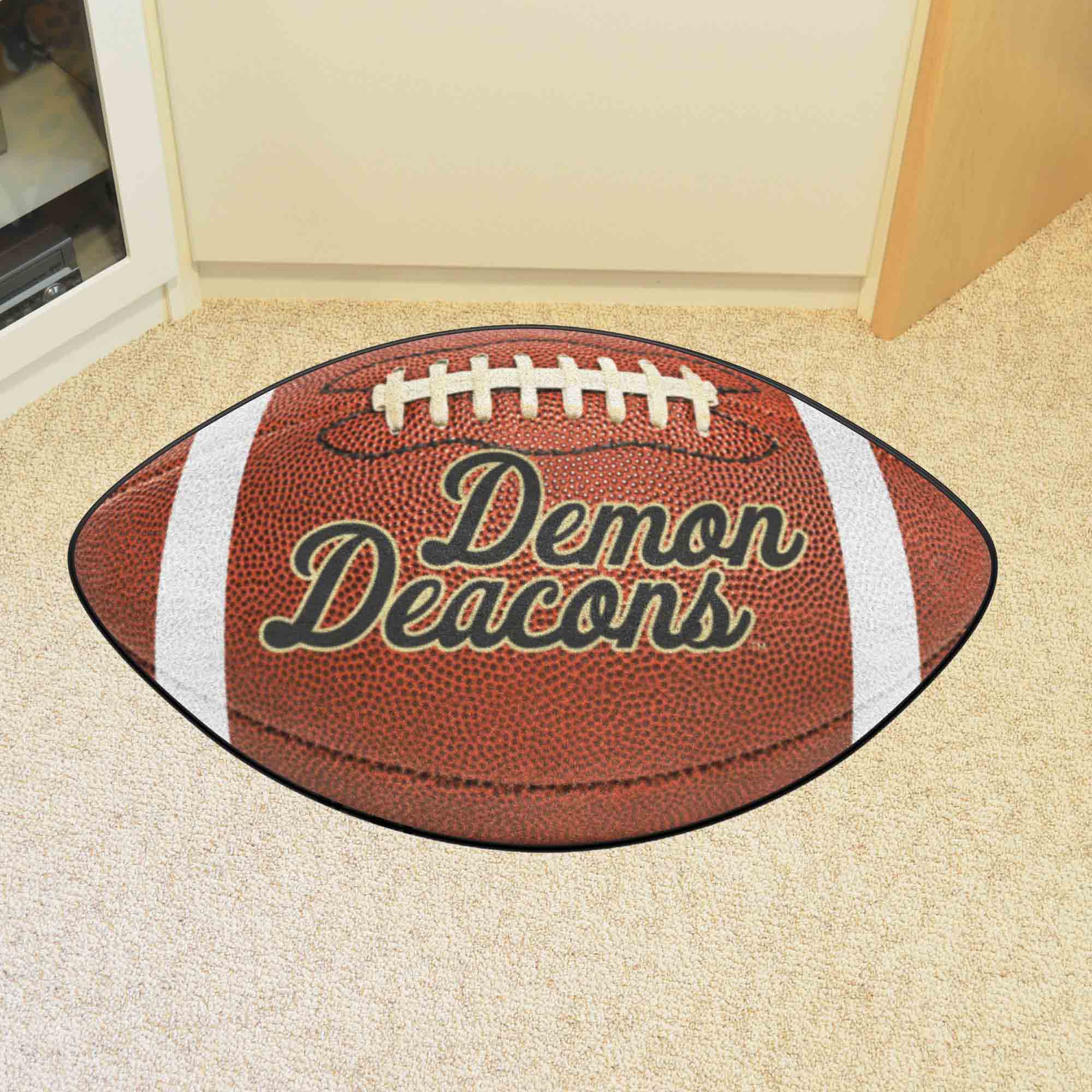 Wake Forest Demon Deacons Football Rug - 20.5in. x 32.5in.