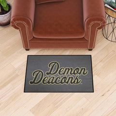 Wake Forest Demon Deacons Starter Mat Accent Rug, Script Wordmark - 19in. x 30in.