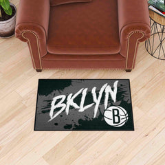 Brooklyn Nets Slogan Starter Mat Accent Rug - 19in. x 30in. - Brooklyn Nets