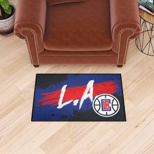 Los Angeles Clippers Slogan Starter Mat Accent Rug - 19in. x 30in.