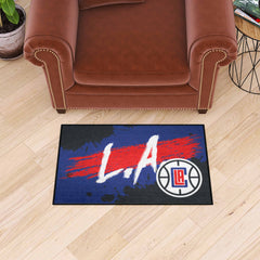 Los Angeles Clippers Slogan Starter Mat Accent Rug - 19in. x 30in.