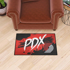 Portland Trail Blazers Slogan Starter Mat Accent Rug - 19in. x 30in.