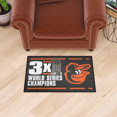 Baltimore Orioles Dynasty Starter Mat Accent Rug - 19in. x 30in. - Baltimore Orioles