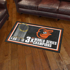 Baltimore Orioles Dynasty 3ft. x 5ft. Plush Area Rug - Baltimore Orioles