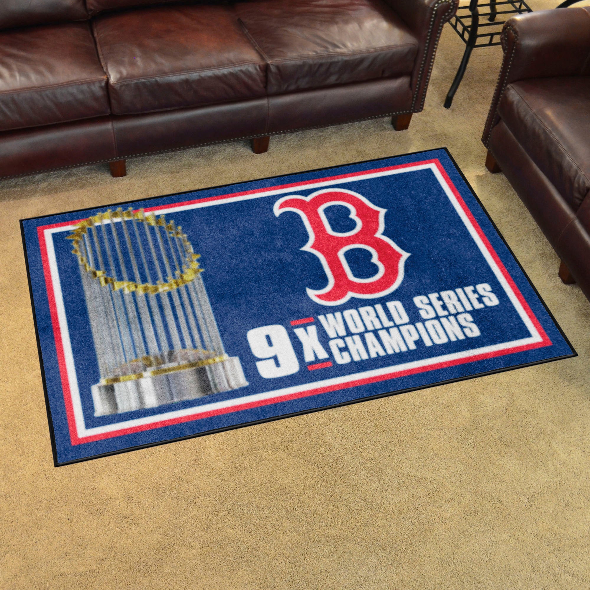 Boston Red Sox Dynasty 4ft. x 6ft. Plush Area Rug