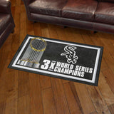 Chicago White Sox Dynasty 3ft. x 5ft. Plush Area Rug - Chicago White Sox