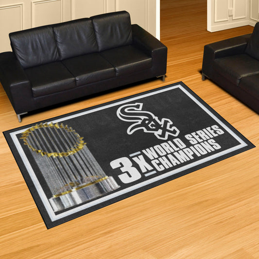 Chicago White Sox Dynasty 5ft. x 8 ft. Plush Area Rug