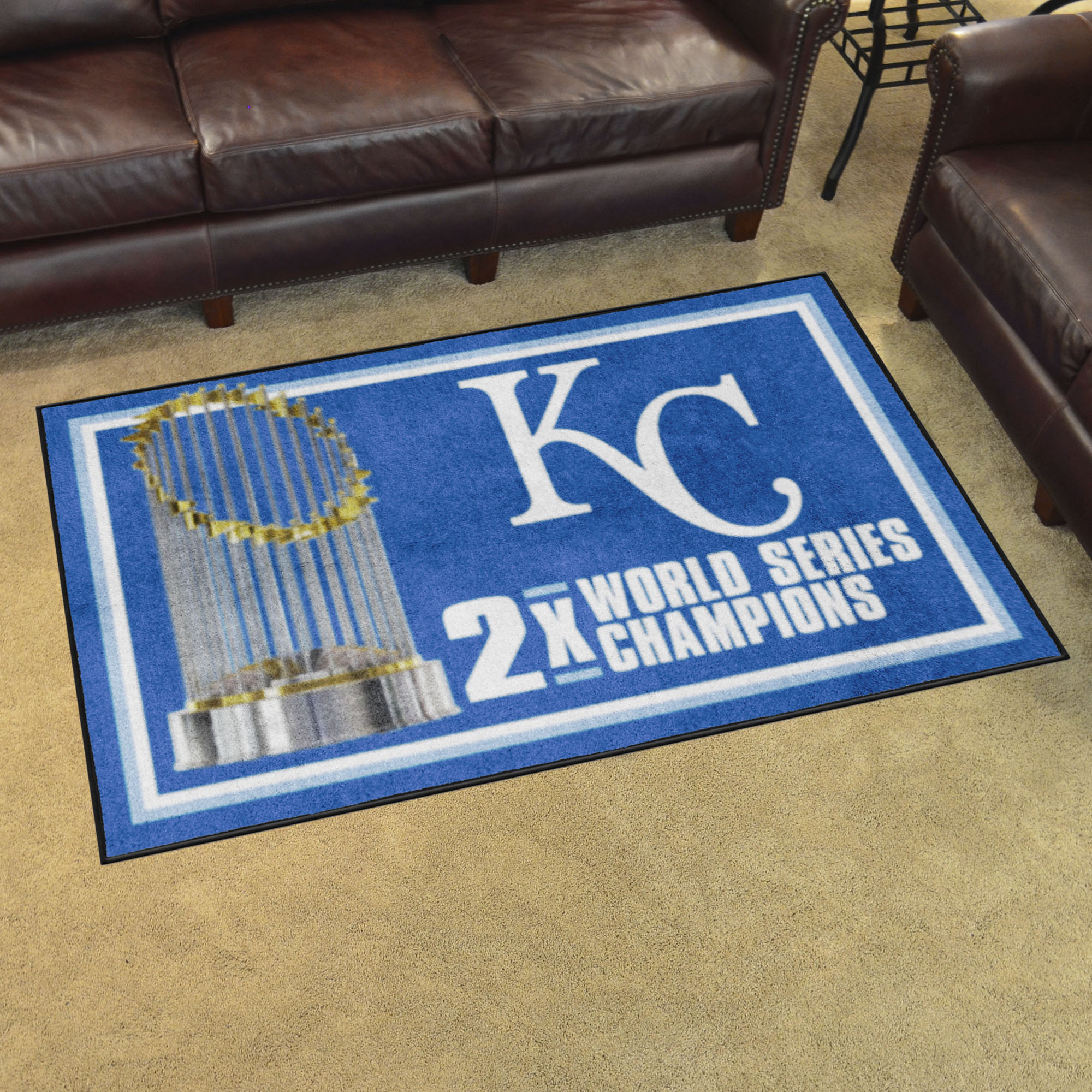 Kansas City Royals Dynasty 4ft. x 6ft. Plush Area Rug