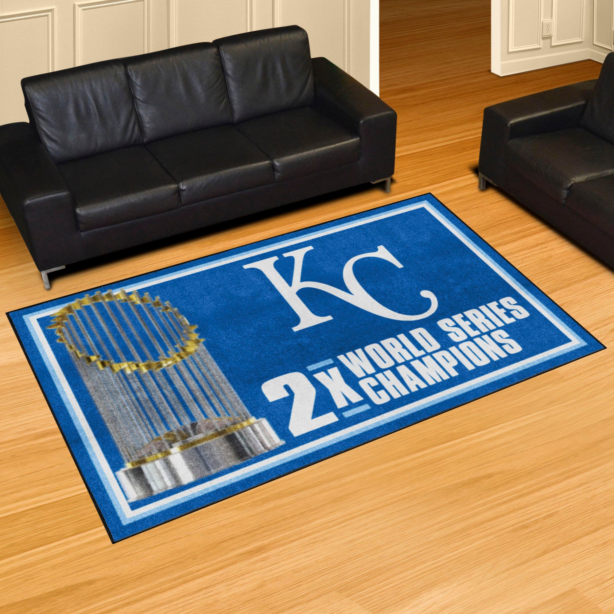 Kansas City Royals Dynasty 5ft. x 8 ft. Plush Area Rug