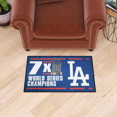 Los Angeles Dodgers Dynasty Starter Mat Accent Rug - 19in. x 30in.