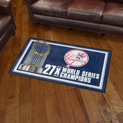 New York Yankees Dynasty 3ft. x 5ft. Plush Area Rug - New York Yankees