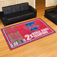 Philadelphia Phillies Dynasty 5ft. x 8 ft. Plush Area Rug