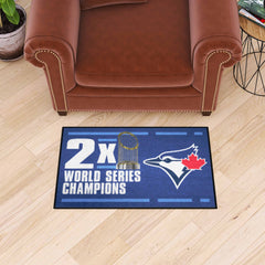 Toronto Blue Jays Dynasty Starter Mat Accent Rug - 19in. x 30in.