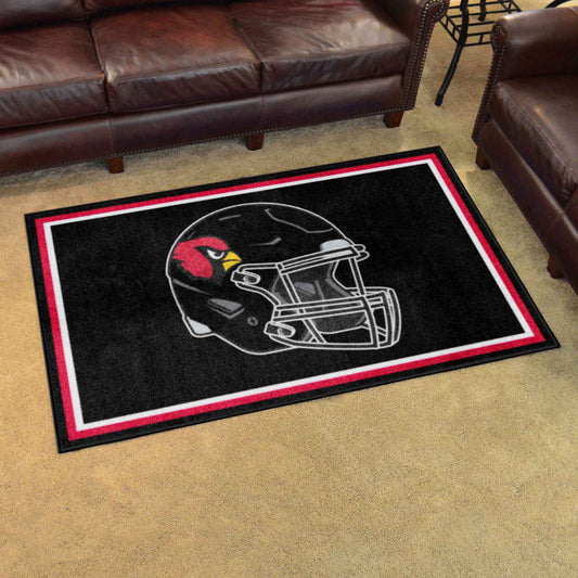 Arizona Cardinals 4ft. x 6ft. Plush Area Rug