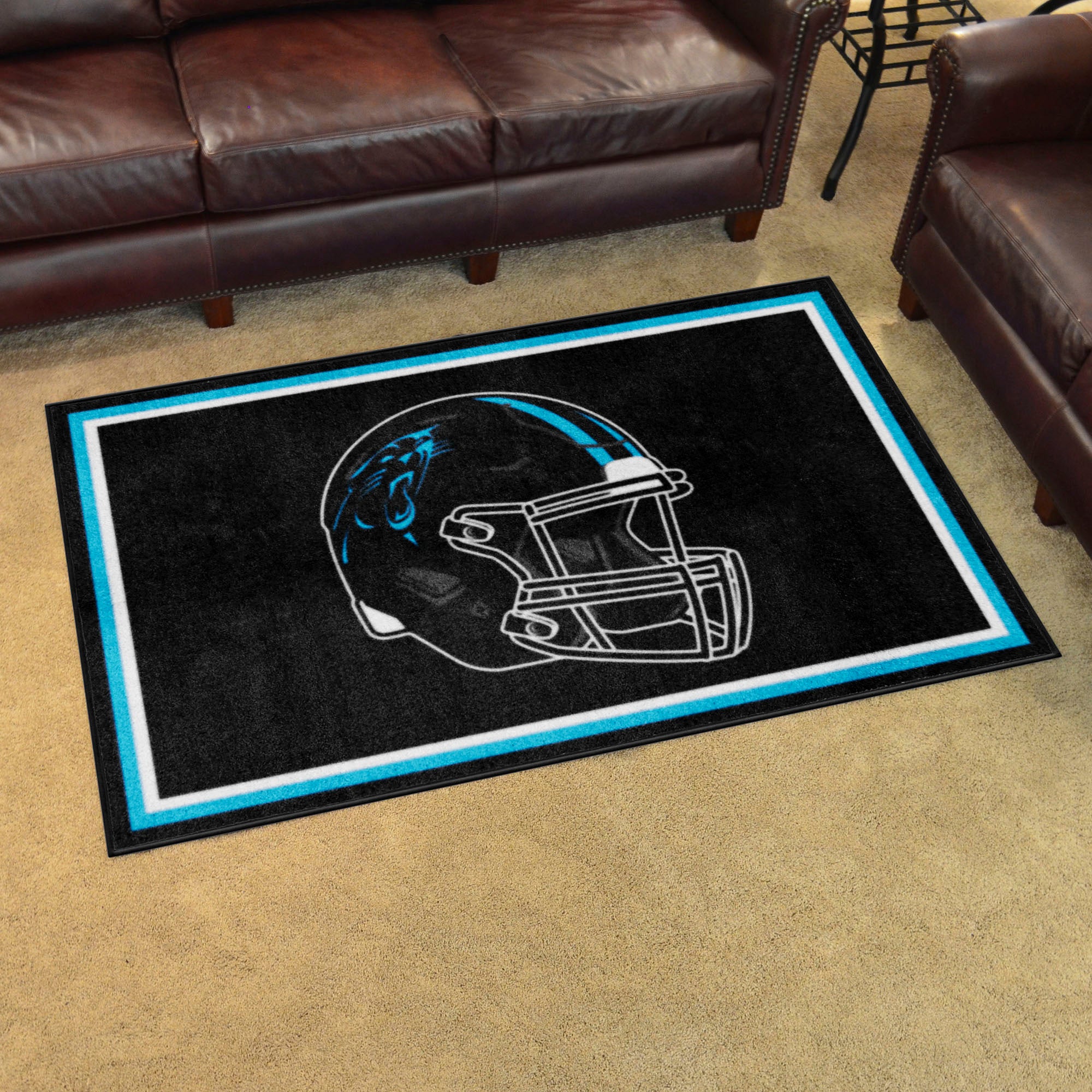 Carolina Panthers 4ft. x 6ft. Plush Area Rug