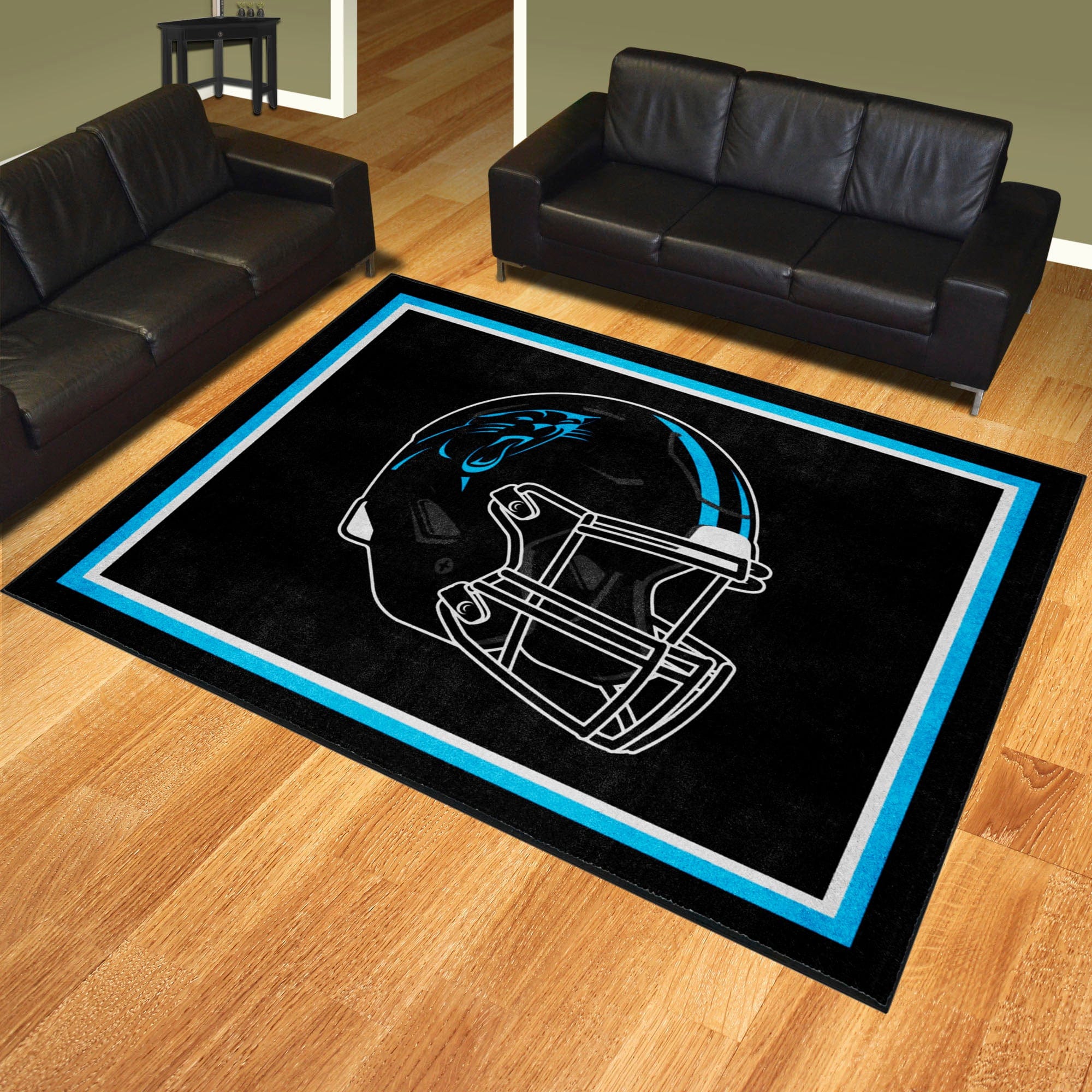 Carolina Panthers 8ft. x 10 ft. Plush Area Rug - Carolina Panthers